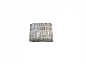 250 darabos készlet, 225 x 6 mm-es, fehér, egyenként csomagolt, egyenes műanyag szívószálakkal - Img 2