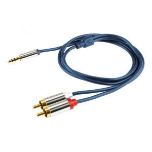 3,5st d - 2xRCA d, 4,0m, metal