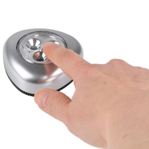 3 db elemes, öntapadós lámpa szett gardróbba, öltözőbe, konyhába, irodába, 3 LED, Grundig - Img 8