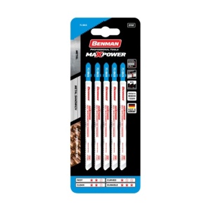 5 db-os professzionális szendvicspanel vágópenge készlet lengőfűrészhez, 132 mm, Benman