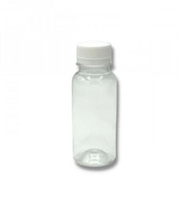 500 db-os készlet, műanyag tartály, átlátszó PET, 120ml, zárható kupakkal f32mm - Img 2