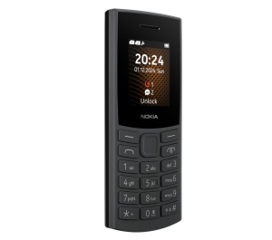 Alapvető mobiltelefon, két SIM-kártyás, szénszürke, Nokia 105 (2024-es modell) - Img 3