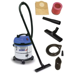 Aspirator umed, uscat, 1200w , INOX, 20L, Dedra - Img 1