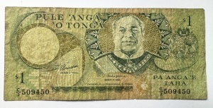 Bancnota Tonga - 1 Paanga 1995