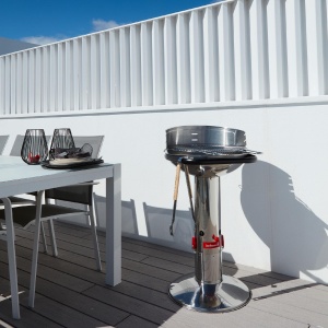 Barbecook BC-CHA-1005 Loewy 50 SST grătar cu cărbune din oțel inoxidabil, 51,5x56x99cm - Img 3