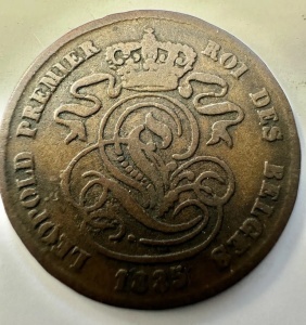 BELGIA - LEOPOLD I - 2 CENTIMES 1835 - Img 3