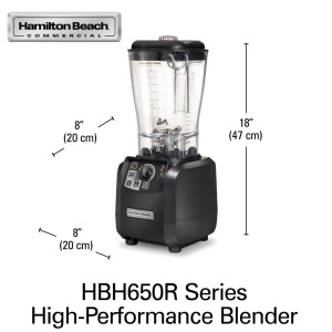 Blender pentru barman Tempest® HBH650R-CE 1,8 l 1200 W, Hamilton Beach Commercial - Img 2