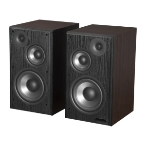 BOXE EDIFIER 2.0, RMS: 144W (2 x 12W, 2 x 20W, 2 x 40W), bluetooth 6.0, telecomanda wireless, volum, bass, treble, HDMI eARC, Optical, Coax, LineIn, sub-out, brown,"R2750DBMKII-BR" - Img 3