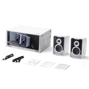 BOXE EDIFIER 2.0, RMS: 30W (2 x 15W), Bluetooth 5.4, USB-A, AUX, WHITE, "QR30-W" - Img 4