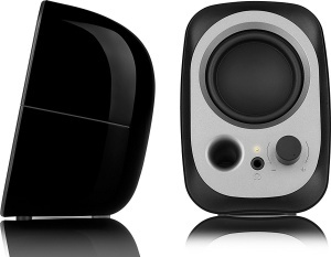 BOXE EDIFIER 2.0, RMS: 4W (2 x 2W), bass reflex port, USB power, black, "R12U" - Img 2