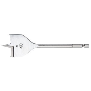Burghiu lemn plat, 40 x 152 mm