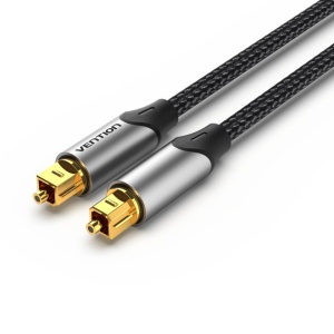 Cablu audio premium OPTIC, conectori auriti, 1.5m, de la S/PDIF T la S/PDIF T, suporta 5.1 canale, Vention
