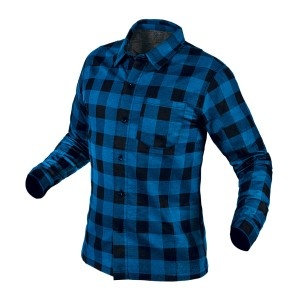 Camasa flanel albastru marin, marime XXL