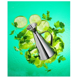 Cana ulei 0,3 lt, Hendi, inox - Img 2