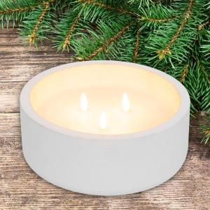 Candela piatra LED, Ø20 x 8 cm - Img 2
