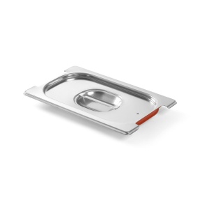 Capac cu maner si margine de silicon pentru tava gastronom,Profi Line, GN1/4,Hendi,265x162mm