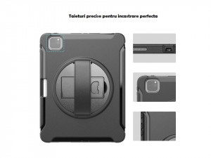 Carcasa Heavy Duty tableta Ipad Pro 12.9 generatia 3/4, 2018/2020, rezistenta socuri, ProCase - Img 5