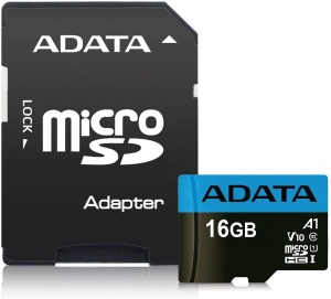 CARD MicroSD ADATA, 16 GB, microSDHC, clasa 10, standard UHS-I U1, "AUSDH16GUICL10A1-RA1" - Img 2
