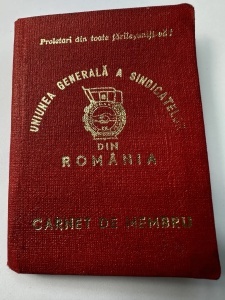 Carnet de membru al Uniunii Generale a Sindicatelor din România (UGSR) - Img 4