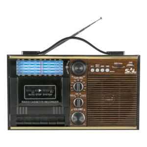 Casetofon tip retro, caseta, radio, usb, card, SAL RRT11B
