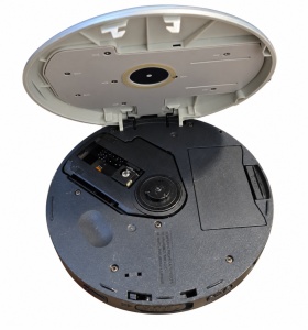 CD player portabil Sony Walkman model d-ne306ck, compatibil cu CD Audio, MP3 și ATRAC3/ATRAC3plus, cu protecție antisoc G-Protection, second hand, piesa de colectie - Img 3