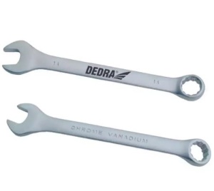 Cheie fixa combinata 17 mm , CrV , Dedra - Img 2