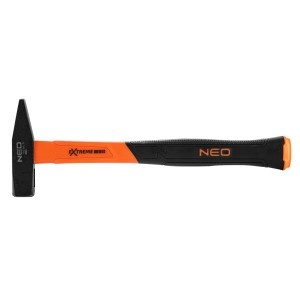 Ciocan de lacatus 300 g, maner din fibra de sticla, bimaterial