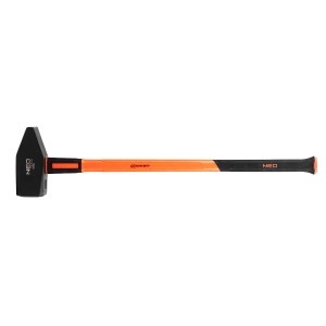 Ciocan de lacatus 8 kg, maner din fibra de sticla, bimaterial