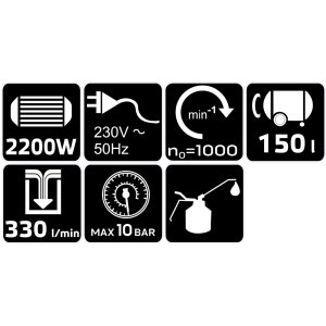 Compresor ulei 150l, 230V