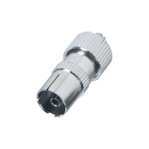 Conector coaxial, metalic