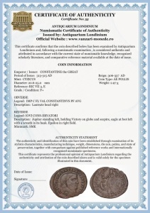 CONSTANTINE the GREAT ( 313-315 AD ) - CYZICUS -Moneda Antica Romana - Img 4