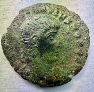 CONSTANTIUS GALLUS - CAESAR ( 351-354 AD )- Moneda Antica Romana