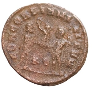 CONSTANTIUS I CHLORUS - CAESAR ( 295-299 AD ) - Moneda Antica Romana - Img 2