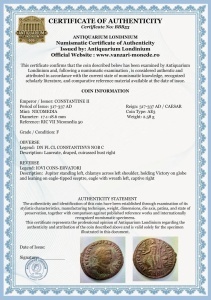 CONSTSNTINE II - CAESAR ( 317-320 ) - HERACLEA - Moneda Antica Romana - Img 3