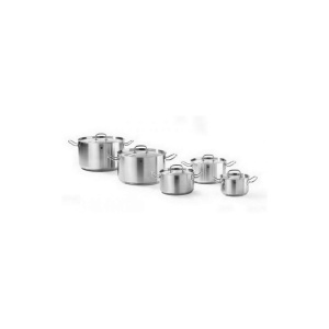 Cratita cu capac, 12 Lit, 32 cm diametru x 15 cm inaltime , inox cu finisaj satinat, fund triplu capsulat, potrivita si pentru inductie, Hendi Kitchen Line, potrivita si pentru uz profesional - Img 2