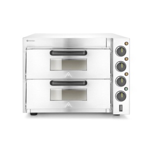 Cuptor pizza 2 camere, 3000w,Hendi , dimensiuni camera:415x400x120mm, 580x560x(H)435mm - Img 1