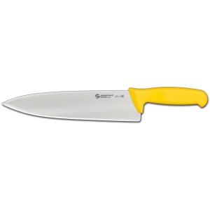 Cutit de macelar pentru carne de pasare, Supra Colore, Ambrogio Sanelli, (L)410 mm