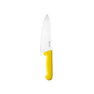 Cutit profesional de bucatar, 200 mm, HACCP Galben, Hendi