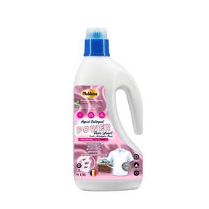 Detergent profesional pentru rufe albe/colorate/negre, 1,5L, parfum floral, HIPOALERGENIC, Pure Heart - Img 2