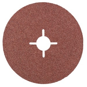 Disc abraziv din fibra 125mm, K100 - set 3 buc