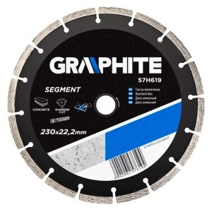 Disc diamantat 230x22mmmm, segmentat, pt zidarie