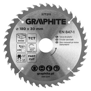 Disc fierastrau, VIDIA, 180 x 30 mm, 40 dinti