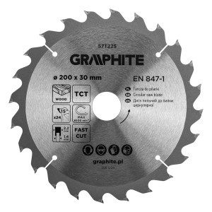 Disc fierastrau, VIDIA, 200 x 30 mm, 24 dinti