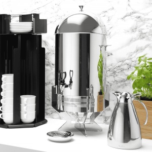 Dispenser de cafea cu inductie Skiathos, 16l, 300 x 300 x 650 mm Fine Dine - Img 2