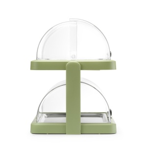 Display racire rolltop verde dublu cu 4 elemente de racire - Img 2