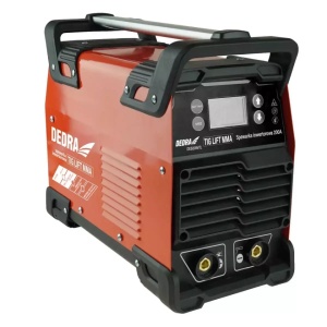 Elektróda hegesztő, 200A, MMA, inverter, LCD kijelző, Dedra DESI201MTL - Img 1