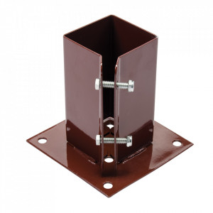 Fa oszlopok tartója, 75 x 75mm x 160mm, Fixman