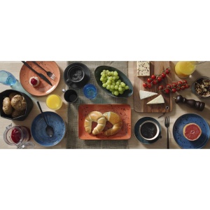 Farfurie Iris cu formă organică 350x210 mm Fine Dine - Img 2