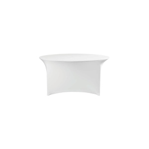 Fata de masa Symposium, rotunda, Alb, 1800x(H)760 mm Hendi
