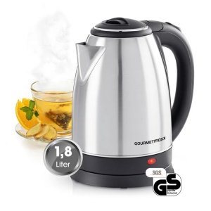 Fierbator electric cana INOX, 1.8L, 1500W, GOURMETMaxx, ambalaj original deteriorat - Img 6